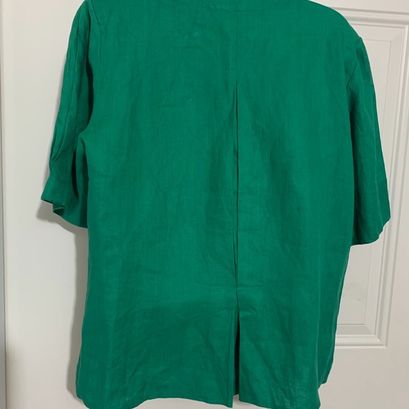 Blarney Woolen Mills Linen Blouse🍀🍀🍀🍀 - Picture 2 of 6